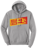 Indian Creek Distressed Strike Core Fleece Pullover Hooded Sweatshirt