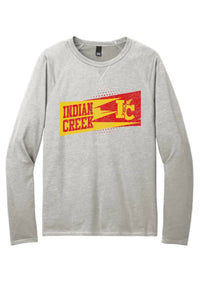 Indian Creek Distressed Strike Featherweight French Terry Long Sleeve Crewneck