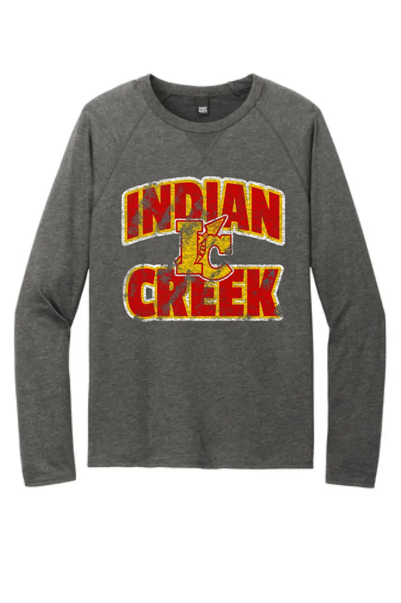 Indian Creek Retro Featherweight French Terry Long Sleeve Crewneck