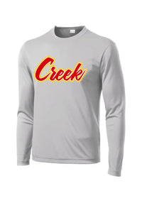 Indian Creek Script Long Sleeve PosiCharge Competitor Tee