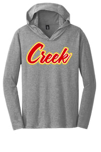 Indian Creek Script Perfect Tri-Long Sleeve Hoodie