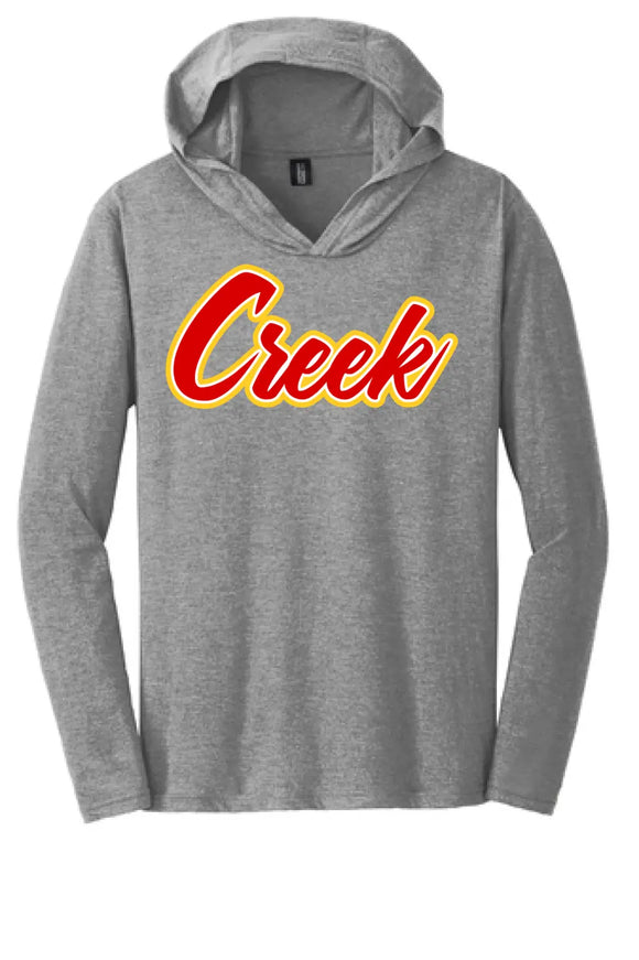 Indian Creek Script Perfect Tri-Long Sleeve Hoodie