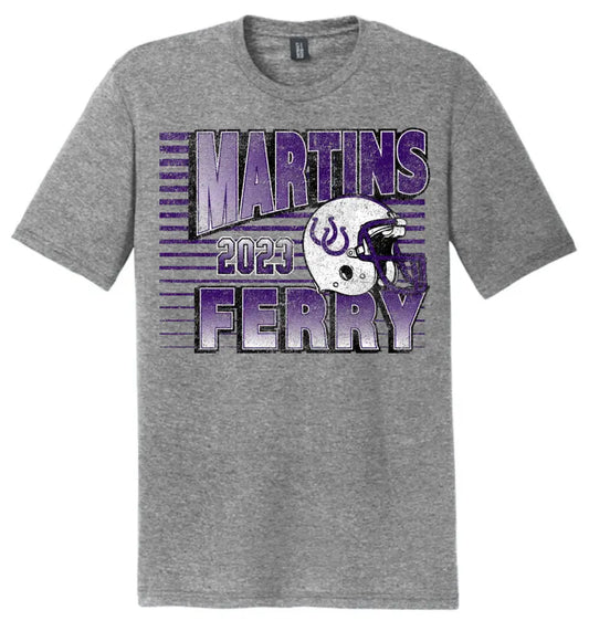 Martins Ferry Football 2023 Tri-Blend Tee