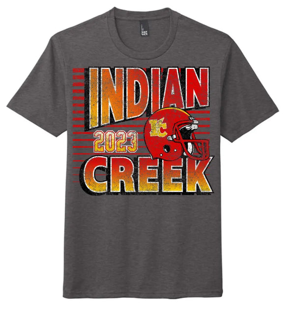 Indian Creek Football 2023 Tri-Blend Tee