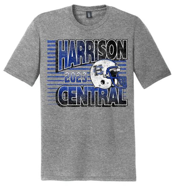 Harrison Central Football 2023 Tri-Blend Tee