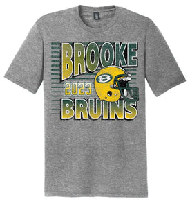 Brooke Football 2023 Tri-Blend Tee