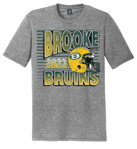 Brooke Football 2023 Tri-Blend Tee