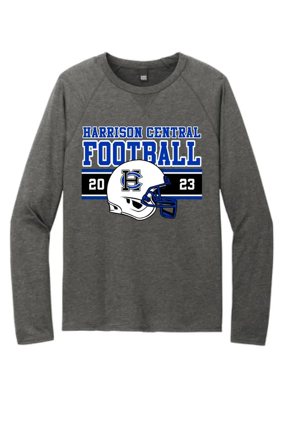 Harrison Central Football 2023 Design-21 Featherweight French Terry Long Sleeve Crewneck