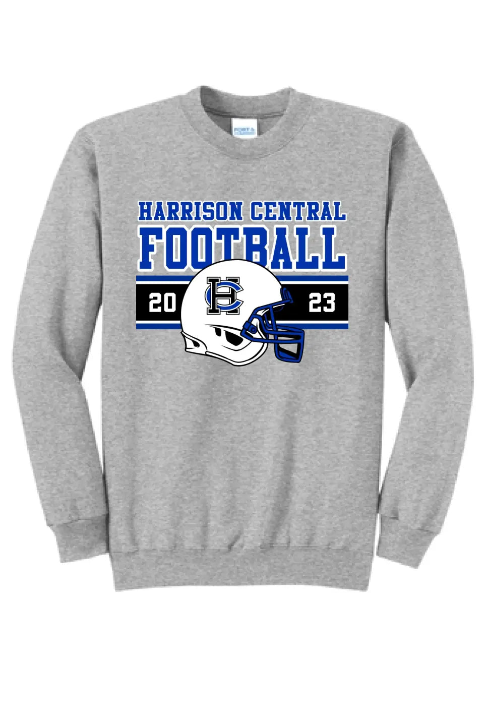 Harrison Central Football 2023 Design-21 Core Fleece Crewneck