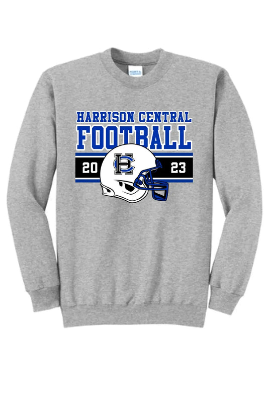 Harrison Central Football 2023 Design-21 Core Fleece Crewneck