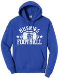 Harrison Central Huskies Football 2023 Design-11 Core Fleece Hoodie