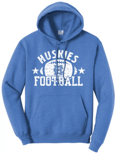 Harrison Central Huskies Football 2023 Design-11 Core Fleece Hoodie