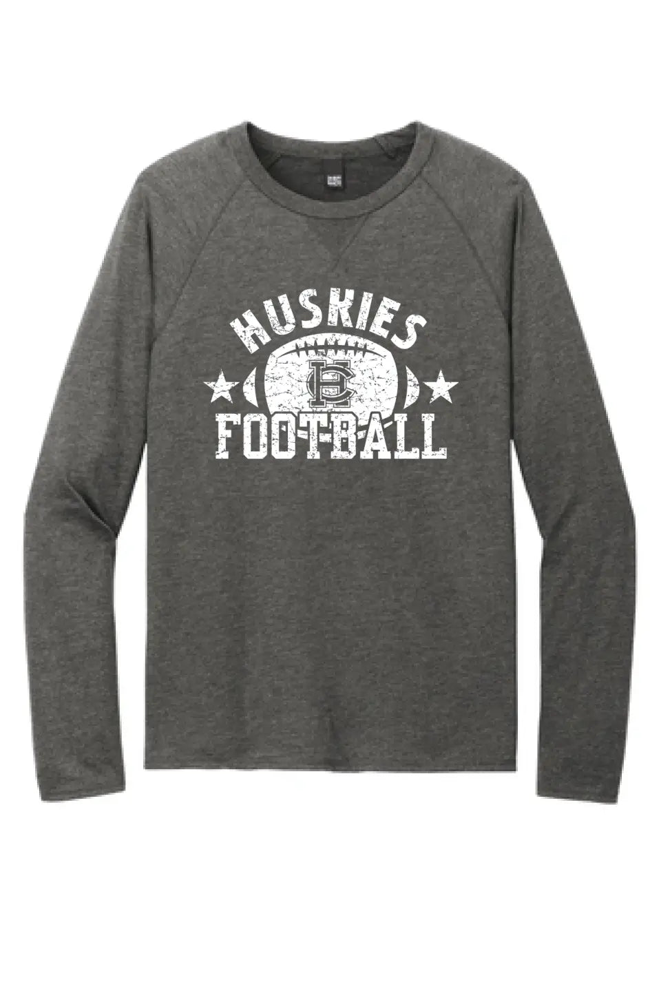 Harrison Central Huskies Football 2023 Design-11 Featherweight French Terry Long Sleeve Crewneck