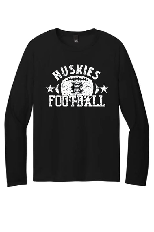 Harrison Central Huskies Football 2023 Design-11 Featherweight French Terry Long Sleeve Crewneck