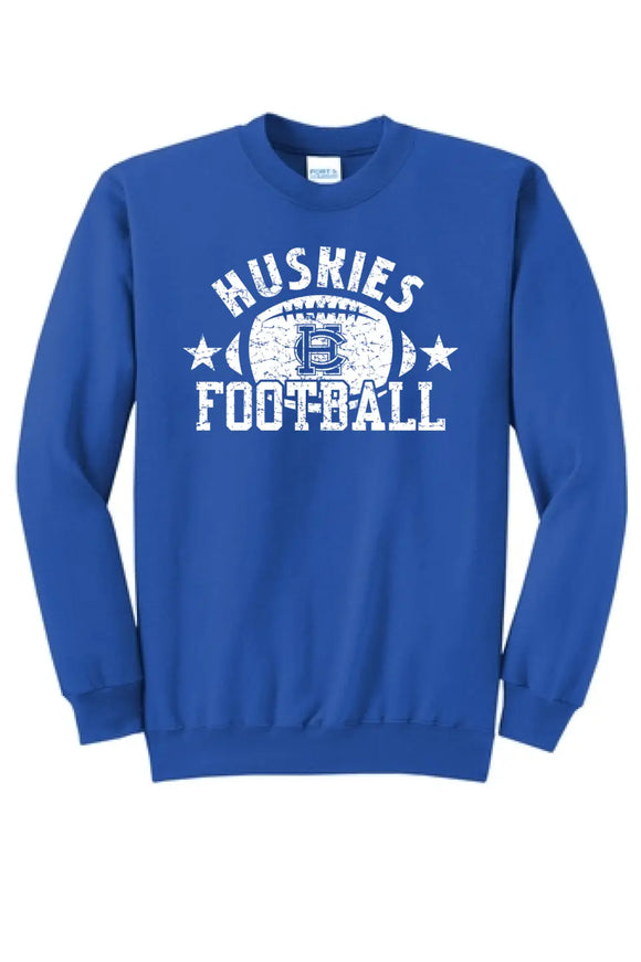 Harrison Central Huskies Football 2023 Design-11 Core Fleece Crewneck