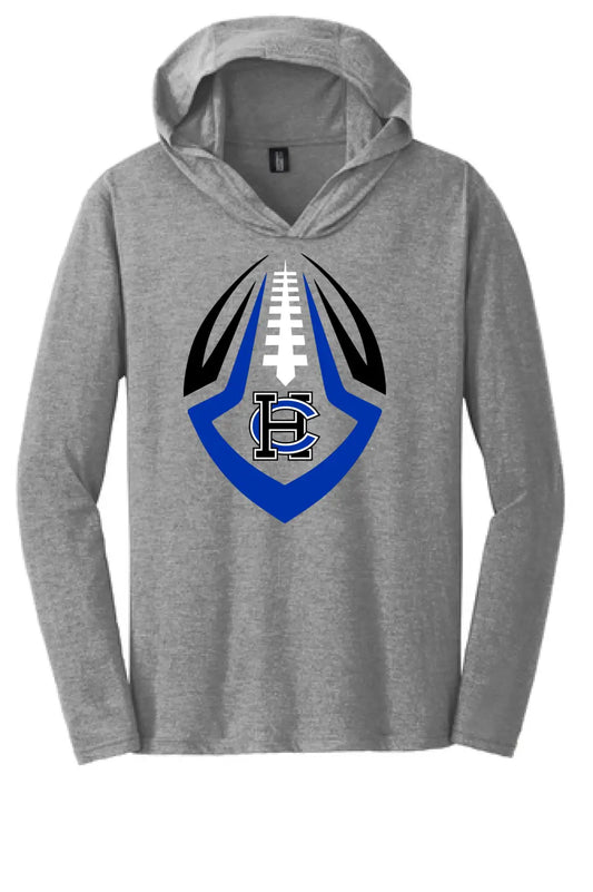 Harrison Central Football 2023 Design-10 Perfect Tri Long Sleeve Hoodie