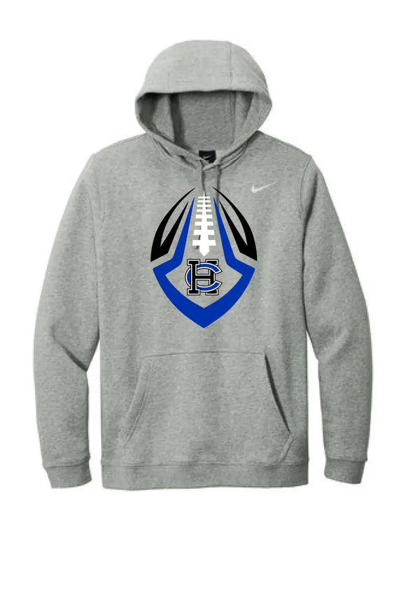 Harrison Central Football 2023 Design-10 Nike Club Fleece Pullover Hoodie