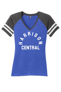 Harrison Central Arch Design Women's Game V-Neck Tee