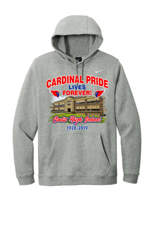 Cadiz Cardinal Pride Lives Forever Nike Club Fleece Pullover Hoodie