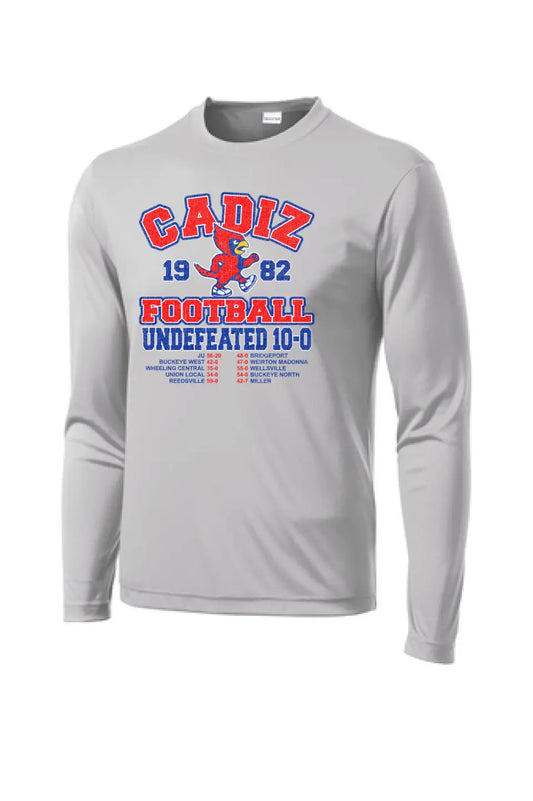 Cadiz Cardinals 1982 Football Long Sleeve PosiCharge Competitor Tee