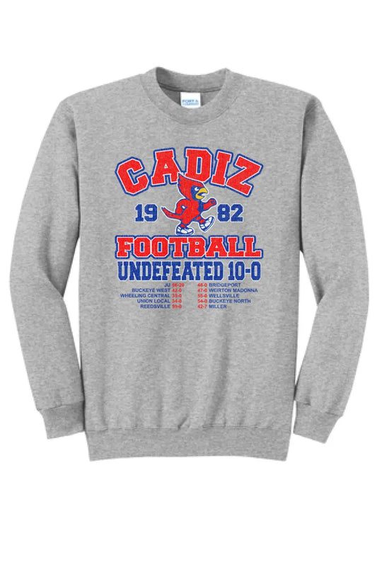 Cadiz Cardinals 1982 Football Core Fleece Crewneck Sweatshirt