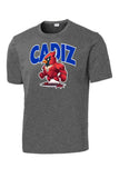 Cadiz Standing Fighting Cardinal PosiCharge Competitor Tee