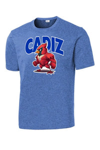 Cadiz Standing Fighting Cardinal PosiCharge Competitor Tee