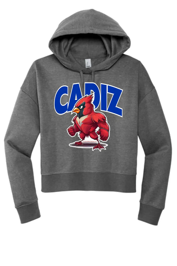 Cadiz Standing Fighting Cardinal Women's V.I.T. Fleece Hoodie