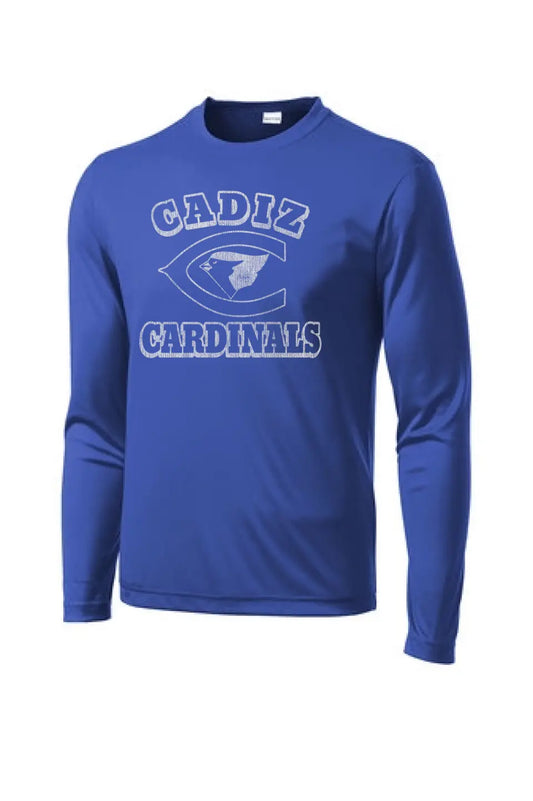 Cadiz Cardinal C Long Sleeve PosiCharge Competitor Tee