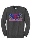 Cadiz Cardinals Distressed 80s Core Fleece Crewneck Sweatshirt