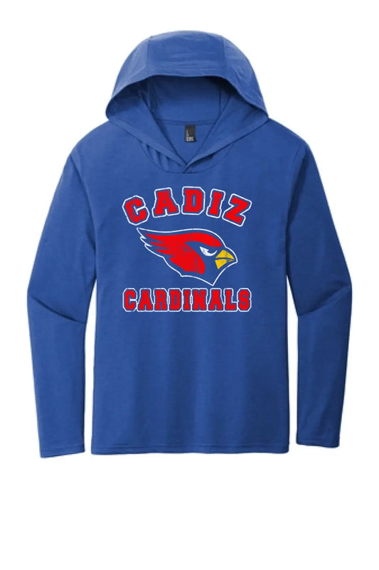 Cadiz Cardinals Distressed Fierce Perfect Tri Long Sleeve Hoodie
