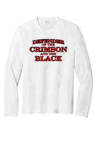 Steubenville Big Red Defenders of the Crimson and Black Tri-Blend Long Sleeve Tee