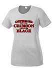 Steubenville Big Red Defenders of the Crimson and Black Ladies Competitor Tee