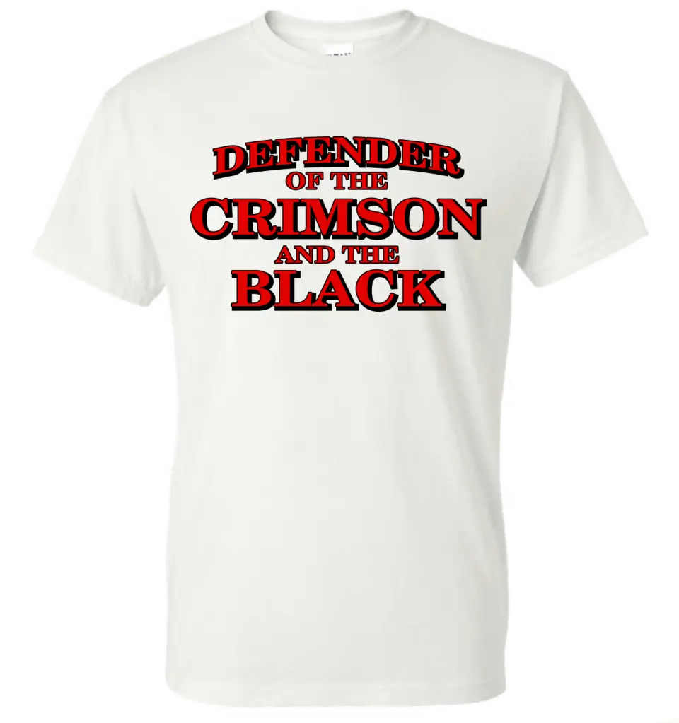 Steubenville Big Red Defenders of the Crimson and Black Gildan DryBlend T-Shirt