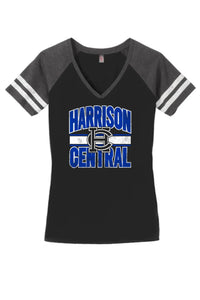 Harrison Central 2023-40 Women's Game V-Neck Tee