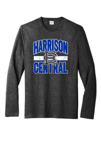 Harrison Central 2023-40 Tri-Blend Long Sleeve Tee