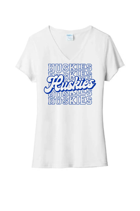 Harrison Central 2023-26 Ladies Tri-Blend V-Neck Tee
