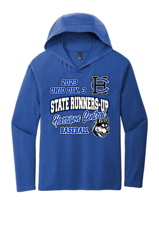 Harrison Central Baseball 2023 State Runners-Up Perfect Tri Long Sleeve Hoodie
