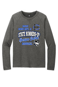 Harrison Central Baseball 2023 State Runners-Up Featherweight French Terry Long Sleeve Crewneck