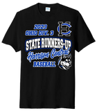 Harrison Central Baseball 2023 State Runners-Up Tri-Blend Tee