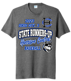 Harrison Central Baseball 2023 State Runners-Up Tri-Blend Tee