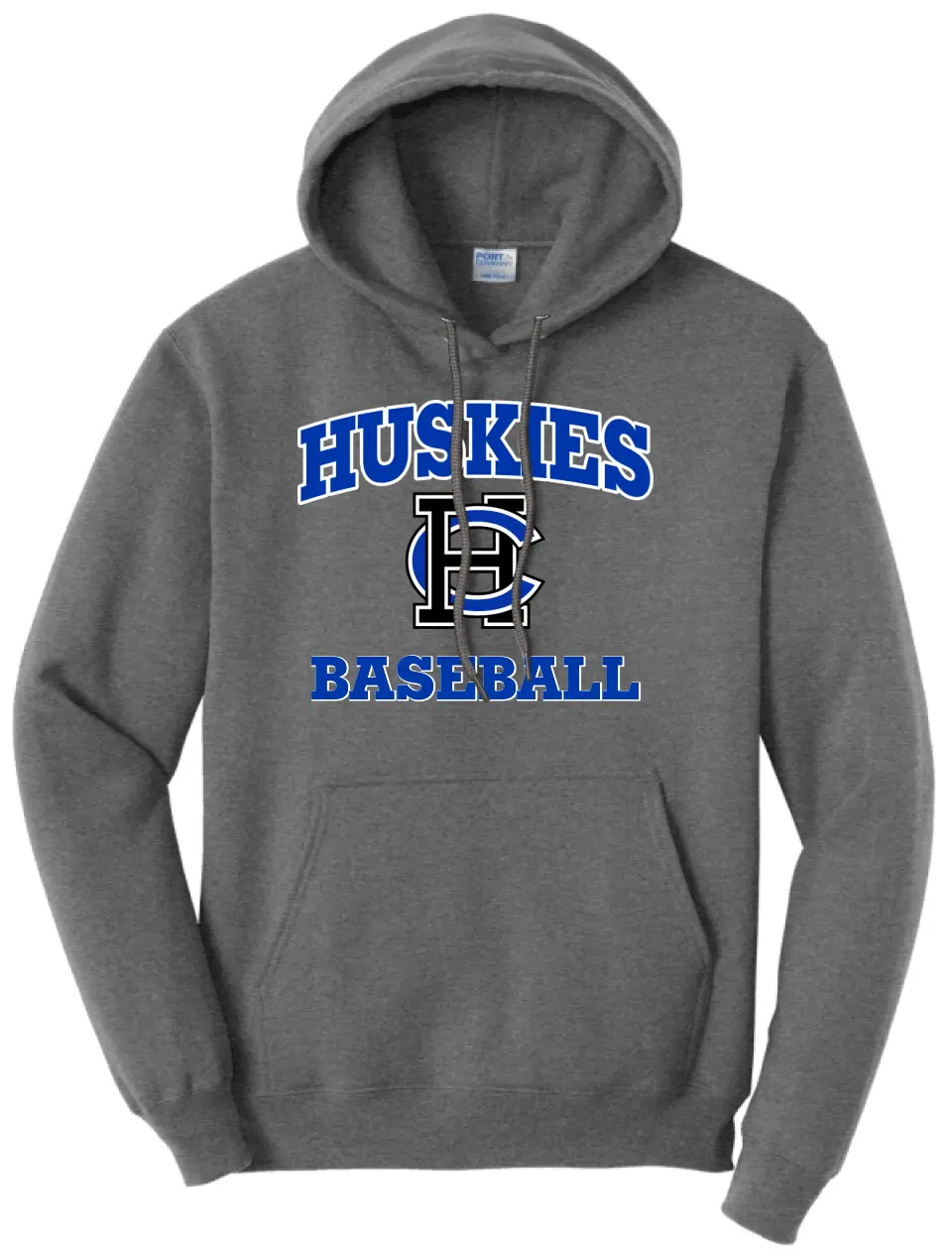 Harrison Central Huskies HC with Custom Text Design Core Fleece Hoodie