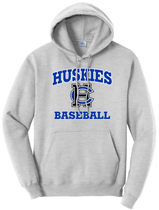 Harrison Central Huskies HC with Custom Text Design Core Fleece Hoodie