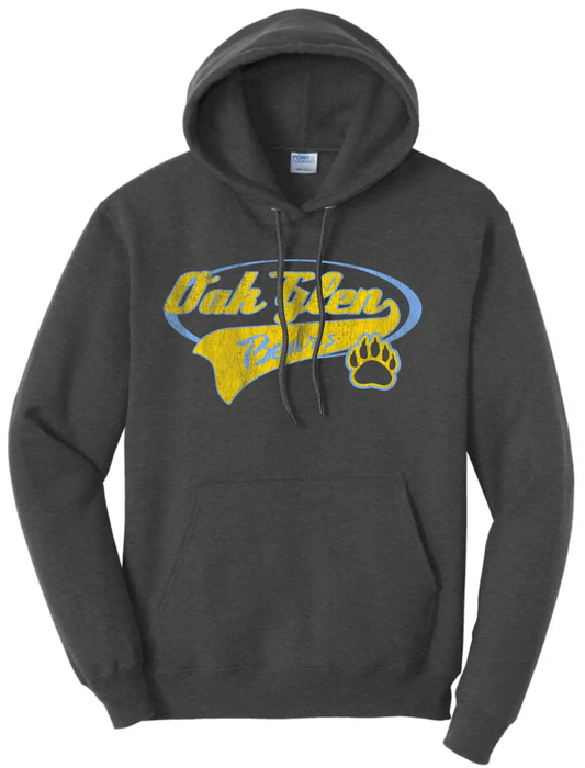 Oak Glen Distressed Tail Core Fleece Hoodie