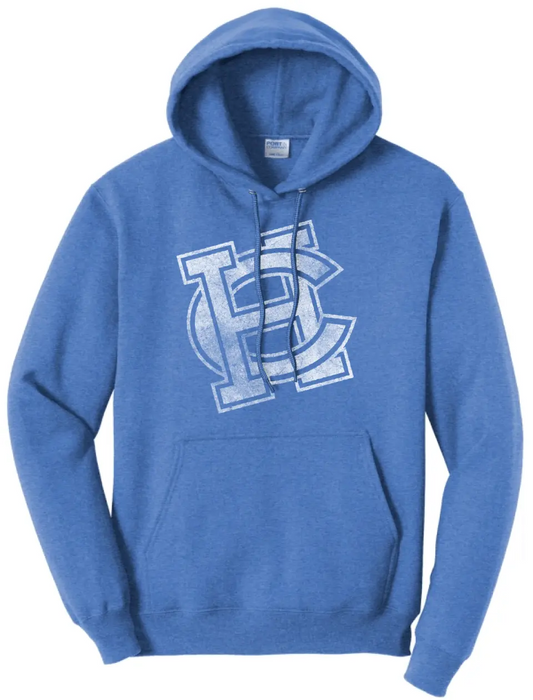 Harrison Central Faded HC White Core Fleece Hoodie