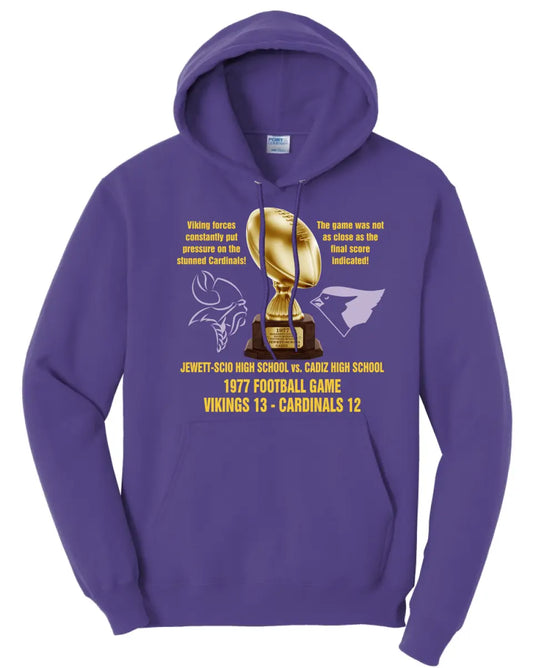 Jewett-Scio vs Cadiz 1977 Design Core Fleece Hoodie