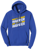 Wintersville Warriors Be A Warrior Not A Worrier Core Fleece Hoodie