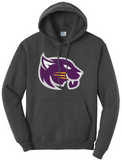 Wood County Christian School Distressed Logo Core Fleece Hoodie