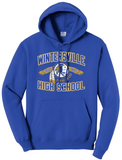 Wintersville Warriors Distressed End of an Era Core Fleece Hoodie