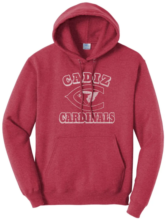 Cadiz Cardinal C Core Fleece Hoodie